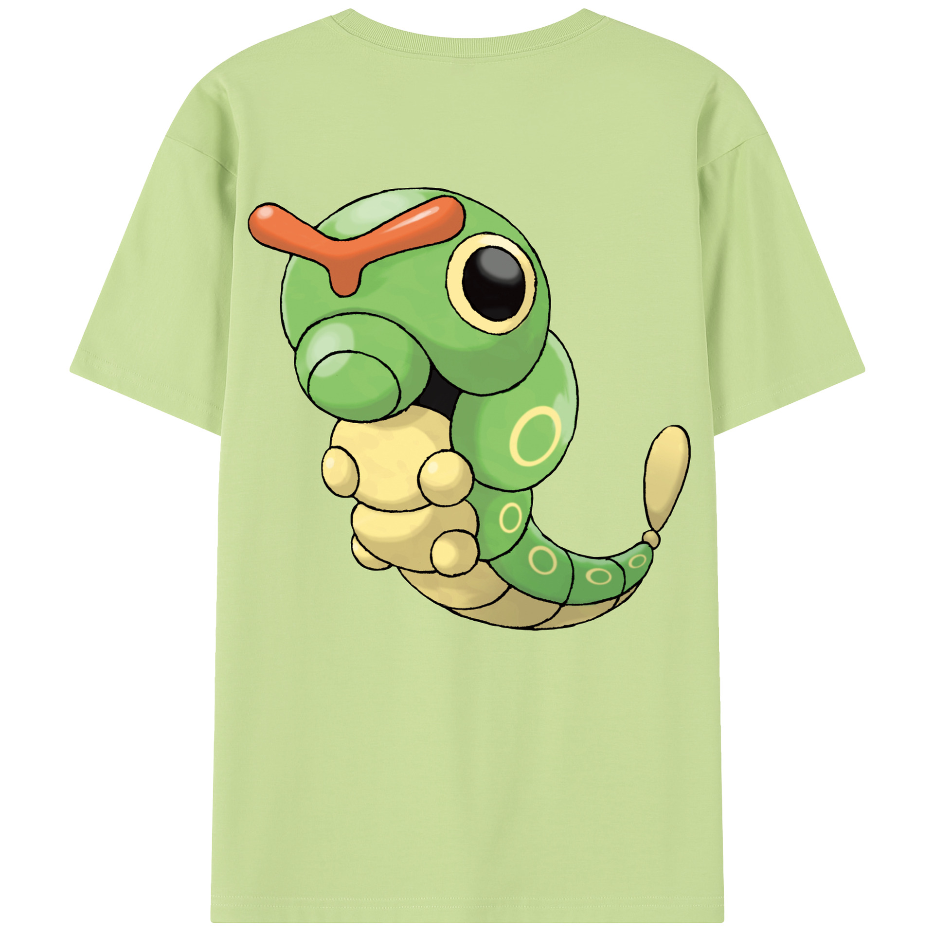 （画像用） ポケットモンスター Pokémon 綿100％半袖Tシャツ（背面プリント）